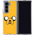 Adult Swim Adventure Time Jake The Dog Galaxy Z Fold5 5G Clear Case